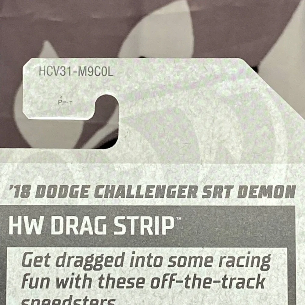 Hot Wheels '18 Dodge Challenger SRT Demon 198/250‎ HW Drag Strip 3/10 NIP 2022
